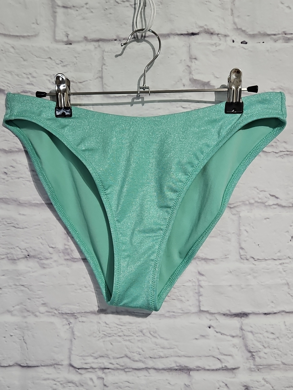 Shade & Shore Sparkle Bikini Bottom in Mint